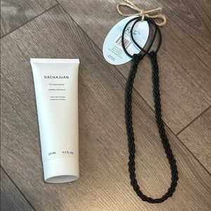 Sachajuan Styling Cream and Rip Tie Tangle Free Hair Tie